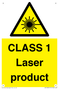CLASS 1 Laser product